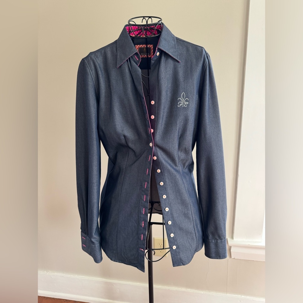 Fior da Liso equestrian show shirt